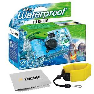 Quick Snap Waterproof 35mm Single Use Camera | Floating Foam Strap (Yellow) (1 Pack) Quick Snap Waterproof 35mm Single Use Camera | Floating Foam Strap (Yellow) (1 Pack)