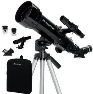 Travel Scope 70mm Beginner Portable Telescope with Backpack | 70mm Refractor Telescope Kit, Bright Lunar & Planetary Views, Day & Night Use, Backpack Included, Quick No-Tool Setup Travel Scope 70mm Beginner Portable Telescope with Backpack | 70mm Refractor Telescope Kit, Bright Lunar & Planetary Views, Day & Night Use, Backpack Included, Quick No-Tool Setup
