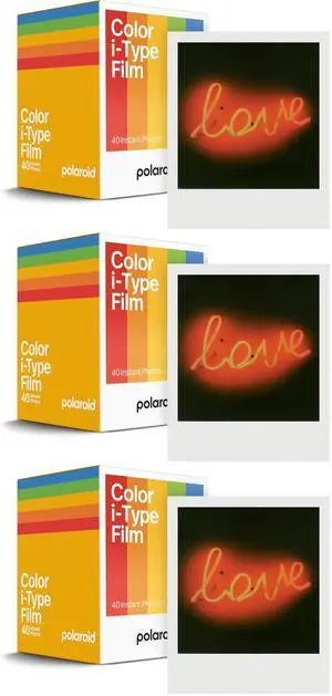 Instant Color I-Type Film - 40x Film Pack (40 Photos) (6010),(Pack of 3) Instant Color I-Type Film - 40x Film Pack (40 Photos) (6010),(Pack of 3)