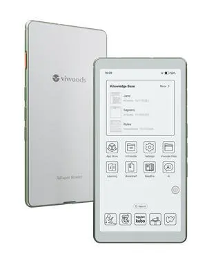 6.13'' Carta1300 AiPaper Reader with 4G Connectivity, Ultra-Thin & Light E Ink eReader Device, AI Integrated, 300PPI, Adjustable Front Light, 128GB Storage 6.13'' Carta1300 AiPaper Reader with 4G Connectivity, Ultra-Thin & Light E Ink eReader Device, AI Integrated, 300PPI, Adjustable Front Light, 128GB Storage