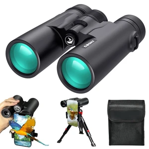 8x42 Binoculars for Adults High Powered with Phone Adapter and Tripod Super Bright, BAK4 Prism, IPX7 Waterproof Binoculars, for Bird Watching Hunting Hiking Safari Travel Outdoor Sports Concert 8x42 Binoculars for Adults High Powered with Phone Adapter and Tripod Super Bright, BAK4 Prism, IPX7 Waterproof Binoculars, for Bird Watching Hunting Hiking Safari Travel Outdoor Sports Concert