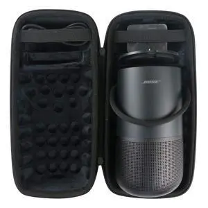 Hard Carrying Case for Bose Smart/Home Speaker Triple Black | Durable Protective Material, Organized Daily Storage, Travel-Ready Portable Storage, Fits for Bose Smart/Home Speaker Triple Hard Carrying Case for Bose Smart/Home Speaker Triple Black | Durable Protective Material, Organized Daily Storage, Travel-Ready Portable Storage, Fits for Bose Smart/Home Speaker Triple