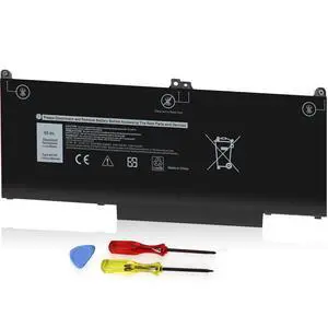 60Wh Type MXV9V 7.6V Laptop Battery for Dell Inspiron 7300 7306 2-in-1 Black Series, Latitude 7400 7300 E5300 E5310 5300 5310 2-in-1 P96G P97G P99G P100G P100G001 5VC2M 829MX 05VC2M 4-Cell 60Wh Type MXV9V 7.6V Laptop Battery for Dell Inspiron 7300 7306 2-in-1 Black Series, Latitude 7400 7300 E5300 E5310 5300 5310 2-in-1 P96G P97G P99G P100G P100G001 5VC2M 829MX 05VC2M 4-Cell