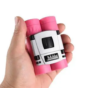 8x21 Compact Binoculars for Adults Teens, Mini Small Full Optical Binoculars for Bird Watching Opera Hiking Hunting Travel Concert (Pink) 8x21 Compact Binoculars for Adults Teens, Mini Small Full Optical Binoculars for Bird Watching Opera Hiking Hunting Travel Concert (Pink)