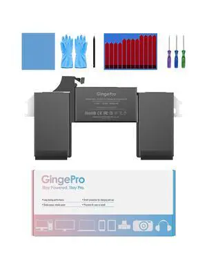 Replacement Battery for MacBook Air A2179, 13-Inch, 2020 | Replaces battery: A1965, 11.4 V 4800 mAh 55 Wh, installation guide, up to 1000 cycles, tool kit, 3 screwdrivers Replacement Battery for MacBook Air A2179, 13-Inch, 2020 | Replaces battery: A1965, 11.4 V 4800 mAh 55 Wh, installation guide, up to 1000 cycles, tool kit, 3 screwdrivers