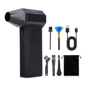 Turbo Fan for Car, Handheld Blower 130000 RPM, Air Duster for Car Detailing | Portable high-speed blower for computer keyboard cleaning, camera lens dust removal, car detailing & electronics dusting Turbo Fan for Car, Handheld Blower 130000 RPM, Air Duster for Car Detailing | Portable high-speed blower for computer keyboard cleaning, camera lens dust removal, car detailing & electronics dusting
