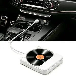 CD Player for Car, External Portable Car CD Players with USB/AUX Port, Universal USB CD Player for Vehicle, Laptop, TV, Computer, for Android 4.4 and Above Navigation CD Player for Car, External Portable Car CD Players with USB/AUX Port, Universal USB CD Player for Vehicle, Laptop, TV, Computer, for Android 4.4 and Above Navigation