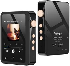 HiFi MP3 Player with Bluetooth 5.3, Lossless DSD High-Resolution Digital Audio Music Player, Portable DAC FLAC Audio Player, 192Khz/24bit, 2.8" Touchscreen & Leather Case HiFi MP3 Player with Bluetooth 5.3, Lossless DSD High-Resolution Digital Audio Music Player, Portable DAC FLAC Audio Player, 192Khz/24bit, 2.8" Touchscreen & Leather Case