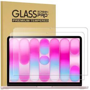 2 Pack Tempered Glass Screen Protector for New Apple 2026 MacBook Neo 13 inch (Model: A3404) Laptop with A18 Pro Chip 13-lnch Laptop, 9H Hardness, Anti Scratch, Bubble Free 2 Pack Tempered Glass Screen Protector for New Apple 2026 MacBook Neo 13 inch (Model: A3404) Laptop with A18 Pro Chip 13-lnch Laptop, 9H Hardness, Anti Scratch, Bubble Free