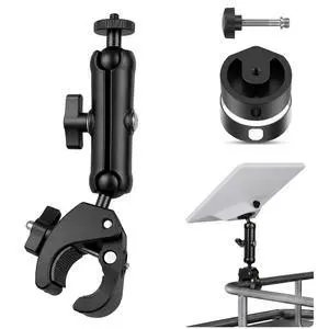 Starlink Mini Clamp Mount Kit with Adapter, Adjustable Pole and Rail Mount for Starlink Mini, Compatible with 2024/2025/2026 for RV, Camper, Boat, Balcony Starlink Mini Clamp Mount Kit with Adapter, Adjustable Pole and Rail Mount for Starlink Mini, Compatible with 2024/2025/2026 for RV, Camper, Boat, Balcony