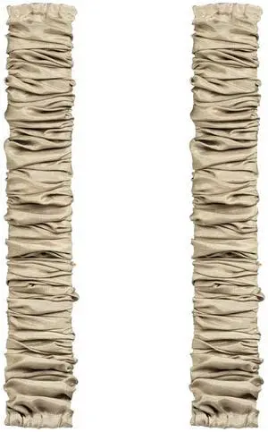 2 Pcs Fabric Cord Cover & Chandelier Chain Cover Each 6 Feet Long Easy to Install Ideal for Chandeliers Lighting Wire Cable Management and Hiding (Grey) 2 Pcs Fabric Cord Cover & Chandelier Chain Cover Each 6 Feet Long Easy to Install Ideal for Chandeliers Lighting Wire Cable Management and Hiding (Grey)