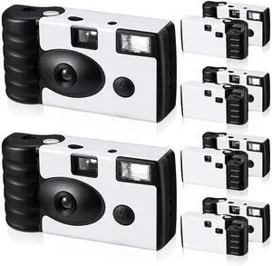 6 Pack of Disposable Camera for Wedding Bulk Bachelorette Single Use Flash 35mm Camera for Birthday Concert Travel Anniversary Party Supply Favor Vacation Gift(White, Simple) 6 Pack of Disposable Camera for Wedding Bulk Bachelorette Single Use Flash 35mm Camera for Birthday Concert Travel Anniversary Party Supply Favor Vacation Gift(White, Simple)