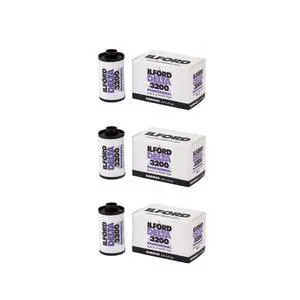 Delta 3200 Professional Black and White Print Film | 36 Exposures (Pack of 3), And automatic processors Delta 3200 Professional Black and White Print Film | 36 Exposures (Pack of 3), And automatic processors