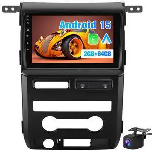 Car Radio for Ford F150 Radio, 2009 2010 2011 2012 for F150 Android Car Stereo with 9 Inch Screen, Carplay, Touch Screen, Backup Camera, DSP, 2G RAM, 64G ROM Manual AC (Low-end Model) Car Radio for Ford F150 Radio, 2009 2010 2011 2012 for F150 Android Car Stereo with 9 Inch Screen, Carplay, Touch Screen, Backup Camera, DSP, 2G RAM, 64G ROM Manual AC (Low-end Model)