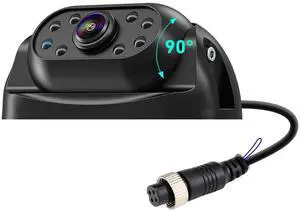 1080P Wired RV Backup Camera with Magnetic Mount, IP68 Waterproof Rear View Camera for Truck Pickup Trailer, Night Vision, Heavy-Duty Metal Housing 1080P Wired RV Backup Camera with Magnetic Mount, IP68 Waterproof Rear View Camera for Truck Pickup Trailer, Night Vision, Heavy-Duty Metal Housing