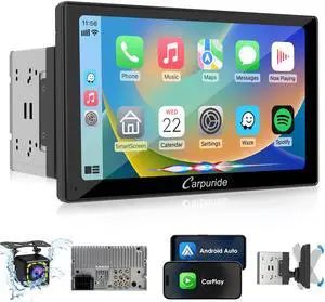 9" Double Din Car Stereo with CarPlay and Android Auto Car Radio | HD Floating Touchscreen Car Audio Receivers with Bluetooth, EQ Subwoofer, Mirror Link, SWC, Backup Camera, AUX, AM/FM Radio 9" Double Din Car Stereo with CarPlay and Android Auto Car Radio | HD Floating Touchscreen Car Audio Receivers with Bluetooth, EQ Subwoofer, Mirror Link, SWC, Backup Camera, AUX, AM/FM Radio