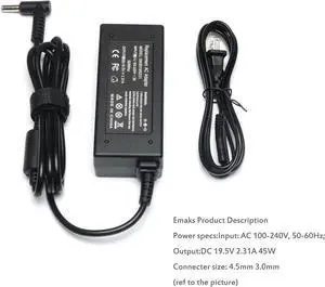 45W Charger for HP 17 17Z 17T 17-AK 17-AR 17-BS 17-BY 17-CA 17-CN CN300 | for 17-ak013dx 17-by1053dx by0021dx by0088cl 17-bs062st 17-ca0020nr 17-ar050wm cn0021nr cn0025nr CN200 CN000 Ac Adapter 45W Charger for HP 17 17Z 17T 17-AK 17-AR 17-BS 17-BY 17-CA 17-CN CN300 | for 17-ak013dx 17-by1053dx by0021dx by0088cl 17-bs062st 17-ca0020nr 17-ar050wm cn0021nr cn0025nr CN200 CN000 Ac Adapter