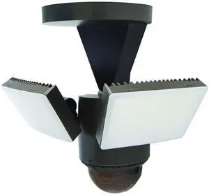 LED Outdoor Motion Sensor Security Floodlight 1100 Lumens, 180° Detection, Weatherproof Design, Versatile Eave or Wall Mounting, Exit Detection, Rotatable Sensor BZ LED Outdoor Motion Sensor Security Floodlight 1100 Lumens, 180° Detection, Weatherproof Design, Versatile Eave or Wall Mounting, Exit Detection, Rotatable Sensor BZ