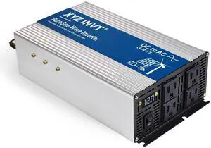2000W Pure Sine Wave Inverter DC 12V to AC 110V 120V, 3600W Peak Power Inverter with 4 AC Outlets and LED Display for Car, Truck, Solar, Home Off Grid Over 90% Efficiency 2000W Pure Sine Wave Inverter DC 12V to AC 110V 120V, 3600W Peak Power Inverter with 4 AC Outlets and LED Display for Car, Truck, Solar, Home Off Grid Over 90% Efficiency