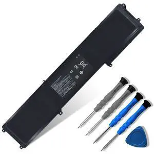 BETTY4 Laptop Battery Replacement for Razer Blade 2016 14" V2 Series Notebook 3ICP4/56/102-2 RZ09-0195 RZ09-0165 RZ09-01953E72 RZ09-01952E72 RZ09-01652E21 RZ09-01953W52 11.4V 70Wh BETTY4 Laptop Battery Replacement for Razer Blade 2016 14" V2 Series Notebook 3ICP4/56/102-2 RZ09-0195 RZ09-0165 RZ09-01953E72 RZ09-01952E72 RZ09-01652E21 RZ09-01953W52 11.4V 70Wh