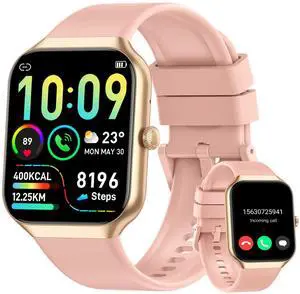 Smart Watch for Men Women Answer/Make Calls, 1.96" HD Fitness Watch with Heart Rate Monitor Sleep Monitor, 113+ Sports Activity Trackers with Step Counter, IP68 Waterproof, Smartwatch for Android/iOS Smart Watch for Men Women Answer/Make Calls, 1.96" HD Fitness Watch with Heart Rate Monitor Sleep Monitor, 113+ Sports Activity Trackers with Step Counter, IP68 Waterproof, Smartwatch for Android/iOS