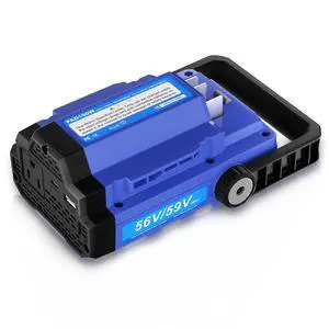 56V 150W Power Inverter Compatible with EGO 56V Lithium Battery BA1400 BA2800 BA4200, Portable Power Source with Dual USB Ports & AC Outlet for Outdoor Camping, Emergency Backup(Battery Not Included) 56V 150W Power Inverter Compatible with EGO 56V Lithium Battery BA1400 BA2800 BA4200, Portable Power Source with Dual USB Ports & AC Outlet for Outdoor Camping, Emergency Backup(Battery Not Included)