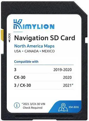 Navigation SD Card BDGF66EZ1B for Select Mazda 3 2019-2021, CX-30 2020-2021 | USA/Canada/Mexico Offline Maps, Plug & Play, HUD Support, No Data Needed; Check 2021 VIN Compatibility Navigation SD Card BDGF66EZ1B for Select Mazda 3 2019-2021, CX-30 2020-2021 | USA/Canada/Mexico Offline Maps, Plug & Play, HUD Support, No Data Needed; Check 2021 VIN Compatibility