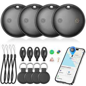 2026 Air Tags for Android-4 Pack,Dual System for iOS Find My & Android Find Hub,Replaceable Battery,Loud Ring,IP68 Waterproof,Smart Bluetooth Tracker for Keys,Luggage,Dog,Wallets 2026 Air Tags for Android-4 Pack,Dual System for iOS Find My & Android Find Hub,Replaceable Battery,Loud Ring,IP68 Waterproof,Smart Bluetooth Tracker for Keys,Luggage,Dog,Wallets