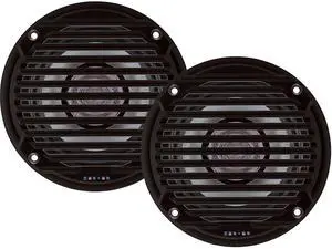 MS5006BR Black 5.25" Dual Cone Waterproof Speakers MS5006BR Black 5.25" Dual Cone Waterproof Speakers