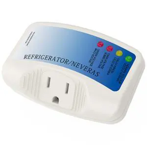Refrigerator Surge Protector, Home Appliance Single Outlet Power Strip Surge Protector Voltage Brownout Outlet Suitable for PC/TV/Refrigerator 120V 15A(1 Pack) Refrigerator Surge Protector, Home Appliance Single Outlet Power Strip Surge Protector Voltage Brownout Outlet Suitable for PC/TV/Refrigerator 120V 15A(1 Pack)