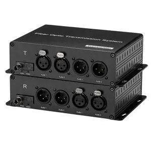BIDI 2 XLR Audio Fiber Converter,Broadcast Grade Balanced Audio Over Fiber Optic Extender-Singlemode 20Km,Multimode 500m,ST Optical Professional Crystal Clear Sound A Pair BIDI 2 XLR Audio Fiber Converter,Broadcast Grade Balanced Audio Over Fiber Optic Extender-Singlemode 20Km,Multimode 500m,ST Optical Professional Crystal Clear Sound A Pair