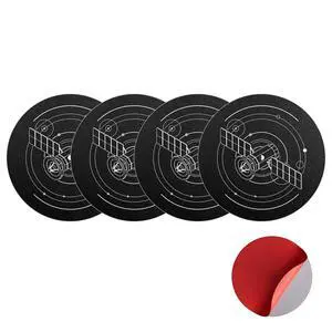 Starlink Mini/ Gen 3 Magnetic Mount Plates, 3.54" Adhesive Metal Plates, Expanded Surface Area Pads for Non-Magnetic Car, RV, Truck Aluminum Roofs, 4 Packs Starlink Mini/ Gen 3 Magnetic Mount Plates, 3.54" Adhesive Metal Plates, Expanded Surface Area Pads for Non-Magnetic Car, RV, Truck Aluminum Roofs, 4 Packs
