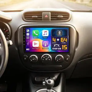 8Core 4+64G 9'' Android 15 Car Stereo for Kia Soul 2014-2017 Manual AC | IPS Touchscreen Radio Wireless CarPlay Android Auto 56UI 5G WiFi Bluetooth Plug and Play GPS SWC FM/RDS 32EQ Backup Cam 8Core 4+64G 9'' Android 15 Car Stereo for Kia Soul 2014-2017 Manual AC | IPS Touchscreen Radio Wireless CarPlay Android Auto 56UI 5G WiFi Bluetooth Plug and Play GPS SWC FM/RDS 32EQ Backup Cam
