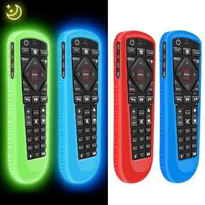 4Pack Case for Dish Network Remote 52.0/54.0, Silicone Cover for Dish TV Remote Controller Skin Protective Universal Replacement Rubber Sleeve Protector Glow in The Dark 4Pack Case for Dish Network Remote 52.0/54.0, Silicone Cover for Dish TV Remote Controller Skin Protective Universal Replacement Rubber Sleeve Protector Glow in The Dark