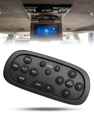 Video Remote Control Fits for Chevy Yukon Sierra Silverado GMC 2015-2021 | Fits for Cadillac Escalade 2015-2020 SRX 2013-2016 XTS 2014-2016, DVD Player Remote Control Replace 84012998 23432163 Video Remote Control Fits for Chevy Yukon Sierra Silverado GMC 2015-2021 | Fits for Cadillac Escalade 2015-2020 SRX 2013-2016 XTS 2014-2016, DVD Player Remote Control Replace 84012998 23432163