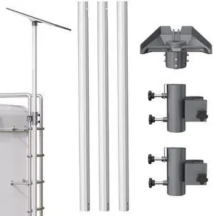 Starlink Pole Mount Gen 3 10FT Starlink Rv Mount with Starlink Gen 3 Pipe Adapter Fits 0.8-1.96 inch Ladder Rails Starlink Pole Mount Gen 3 10FT Starlink Rv Mount with Starlink Gen 3 Pipe Adapter Fits 0.8-1.96 inch Ladder Rails