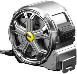 Tape Measure 25ft, Stainless Steel Retractable Tape Measure, Waterproof & Rustproof Steel Measuring Tape with Hollow Design for Renovation, Construction, Carpentry (25') Tape Measure 25ft, Stainless Steel Retractable Tape Measure, Waterproof & Rustproof Steel Measuring Tape with Hollow Design for Renovation, Construction, Carpentry (25')
