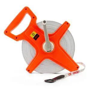 Tape Measure, 1/2" x 330' Open Reel Dual Sided Fiberglass Tape Measure for Engineer, Yard and Field, Measuring Tape Tape Measure, 1/2" x 330' Open Reel Dual Sided Fiberglass Tape Measure for Engineer, Yard and Field, Measuring Tape