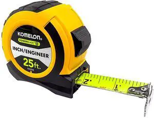 52425IE; 25' x 1.06" Powerblade II" Engineer Tape Measure; Yellow/Black 52425IE; 25' x 1.06" Powerblade II" Engineer Tape Measure; Yellow/Black