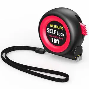 Tape Measure16FT Self-Locking, Steel Made Retractable Measurement, Imperial/Metric Scale, MID Precision, Easy to Read, Carpenters, Handicrafts. (16FT) Tape Measure16FT Self-Locking, Steel Made Retractable Measurement, Imperial/Metric Scale, MID Precision, Easy to Read, Carpenters, Handicrafts. (16FT)
