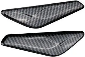 Front Fender Carbon Fiber Trim Finisher for Left Driver & Right Passenger Side Fender Compatible with BMW X3 F25 X4 F26 2011 2012 2013 2014 2015 2016 2017 51117338569 51117338570 Front Fender Carbon Fiber Trim Finisher for Left Driver & Right Passenger Side Fender Compatible with BMW X3 F25 X4 F26 2011 2012 2013 2014 2015 2016 2017 51117338569 51117338570