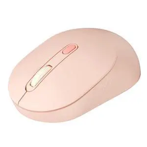 Bluetooth Wireless Mouse, Bluetooth 5.2 & 2.4G USB Receiver, Compact & Portable, Silent Click, Ergonomic Symmetrical Design, 18-Month Battery, Adjustable DPI, Wide Compatibility - Pink Bluetooth Wireless Mouse, Bluetooth 5.2 & 2.4G USB Receiver, Compact & Portable, Silent Click, Ergonomic Symmetrical Design, 18-Month Battery, Adjustable DPI, Wide Compatibility - Pink