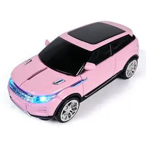 Wireless Mouse Cute Pink Car Mice, Portable Compact Novelty Cool Fun Mice, Funny USB Girly Mouse for Laptop PC Computer Tablet Macbook Kids Girl Boy Women Men Mom Small Hands Travel Office School Gift Wireless Mouse Cute Pink Car Mice, Portable Compact Novelty Cool Fun Mice, Funny USB Girly Mouse for Laptop PC Computer Tablet Macbook Kids Girl Boy Women Men Mom Small Hands Travel Office School Gift