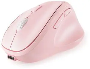 Wireless Bluetooth Mouse Ergonomic Vertical for Laptop MacBook PC Tablet Rechargeable Silent Click Multi-Device 3-Mode 2.4G Adjustable DPI Compatible with Windows Android iOS MacOS Pink Wireless Bluetooth Mouse Ergonomic Vertical for Laptop MacBook PC Tablet Rechargeable Silent Click Multi-Device 3-Mode 2.4G Adjustable DPI Compatible with Windows Android iOS MacOS Pink