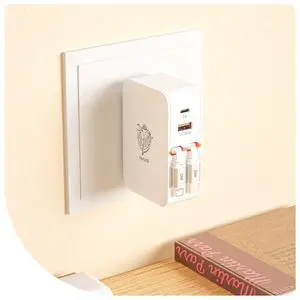 4-in-1 Retractable Wall Charger,35W Ultra-Compact Travel Charger 4-in-1 Retractable Wall Charger,35W Ultra-Compact Travel Charger