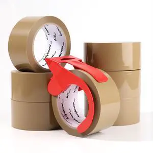 Brown Packing Tape 6 Rolls Heavy Duty Packing Tape with 1 Dispenser - 2.5mil x 1.88" x 60Y Strong Adhesive Packaging Tape for Carton Sealing, Shipping, Mailing & Storage Brown Packing Tape 6 Rolls Heavy Duty Packing Tape with 1 Dispenser - 2.5mil x 1.88" x 60Y Strong Adhesive Packaging Tape for Carton Sealing, Shipping, Mailing & Storage
