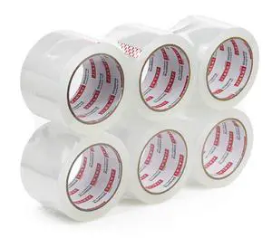 3" Heavy Duty Packing Tape 6 Rolls, Total 360Y - 3 inch x 65 Yards, 2.4 mil Thick, Clear 3 Inch Wide Packaging Tape for Shipping, Mailing, Moving & Storage 3" Heavy Duty Packing Tape 6 Rolls, Total 360Y - 3 inch x 65 Yards, 2.4 mil Thick, Clear 3 Inch Wide Packaging Tape for Shipping, Mailing, Moving & Storage