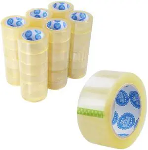 Clear Packing Tape 1 pcs. 2" x 110 Yards, 1.8 MIL BOPP Transparent Shipping Tape, High Adhesion Box Sealing Tape for Moving, Packaging, Office & Home Use Clear Packing Tape 1 pcs. 2" x 110 Yards, 1.8 MIL BOPP Transparent Shipping Tape, High Adhesion Box Sealing Tape for Moving, Packaging, Office & Home Use