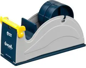 Excell ET-12270 Blue/Grey Premium Twin-Roll Steel Desk Top Dispenser: 2 in. Wide (3 in. core) Excell ET-12270 Blue/Grey Premium Twin-Roll Steel Desk Top Dispenser: 2 in. Wide (3 in. core)