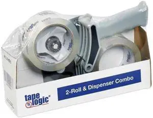 Packing Tape 2-Rolls & Dispenser, 2" x 55 yd 2.6 Mil - Heavy Duty Clear Packaging Tape Roll for Shipping, Moving, Order Fulfillment Packing Tape 2-Rolls & Dispenser, 2" x 55 yd 2.6 Mil - Heavy Duty Clear Packaging Tape Roll for Shipping, Moving, Order Fulfillment